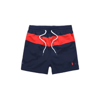Navy Red Stripe