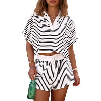 Striped Summer Lounge Set