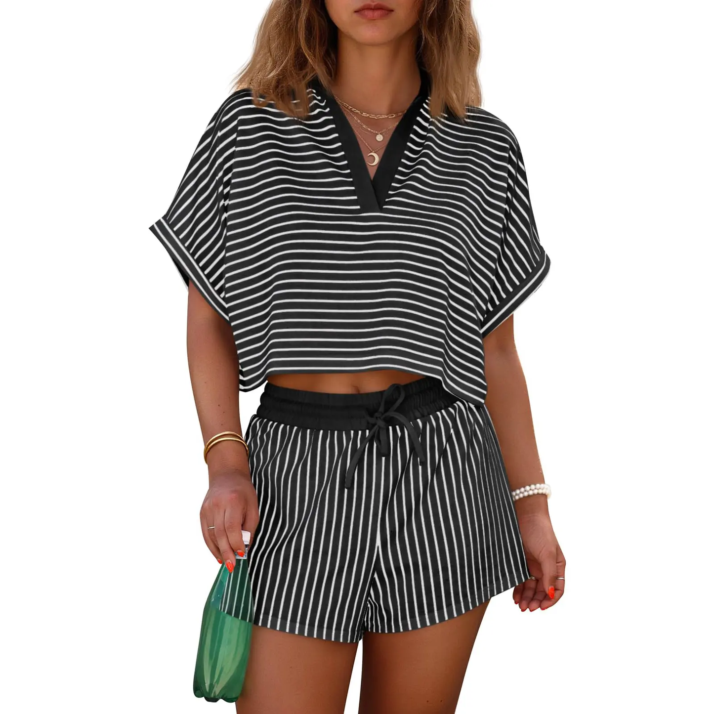 Striped Summer Lounge Set