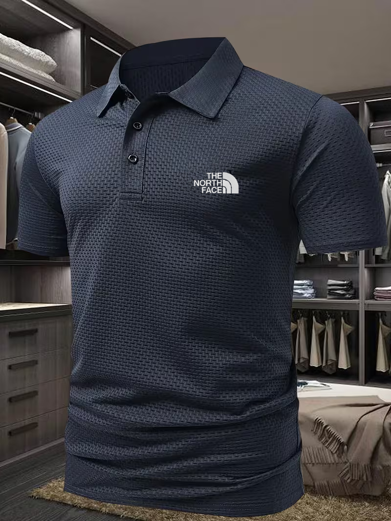 Ultra-Breathable Men's Quick-Dry Polo Shirt