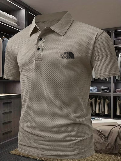 Ultra-Breathable Men's Quick-Dry Polo Shirt