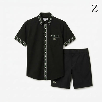 shirt and shorts lacoste
