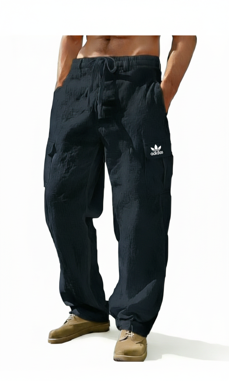 Everyday Cargo Comfort Linen Pants