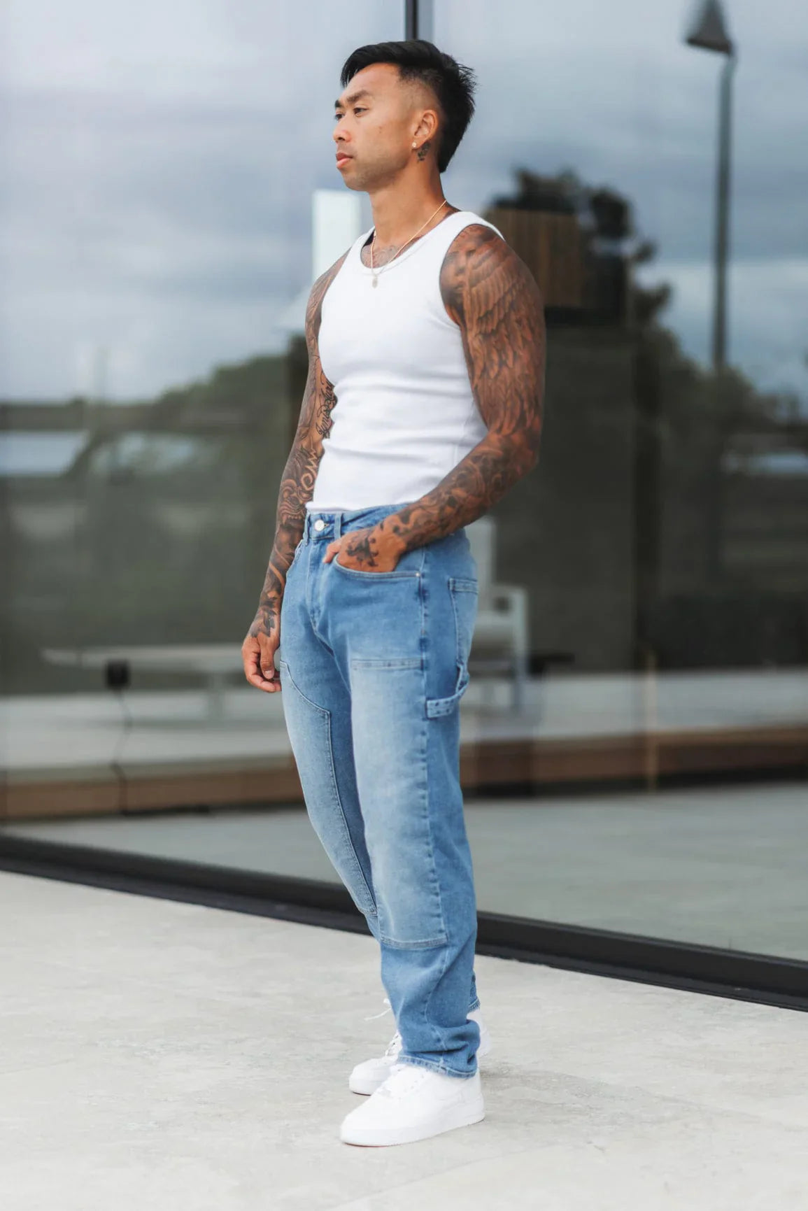 Rugged Carpenter Work Jeans Pro