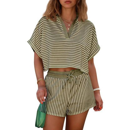 Striped Summer Lounge Set