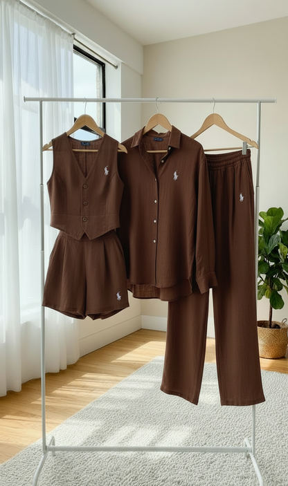Urban Cotton-Linen Relax Set