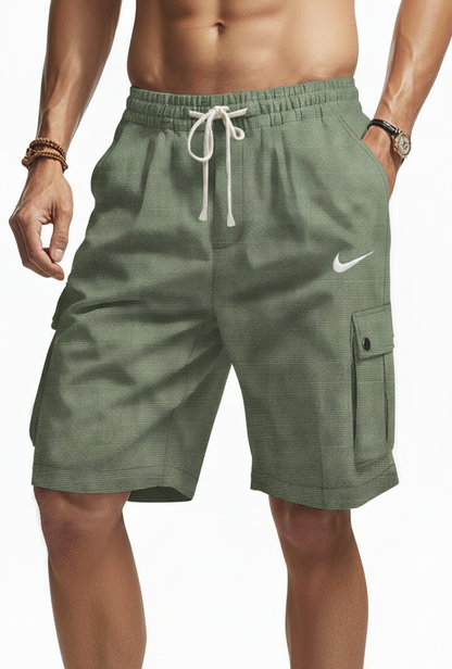 Breeze Linen Summer Beach Shorts