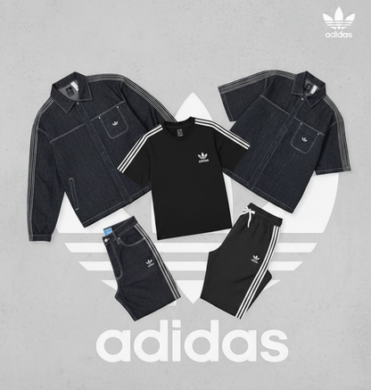 Urban Five-Piece Denim Outfit Set