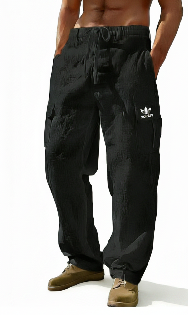 Everyday Cargo Comfort Linen Pants