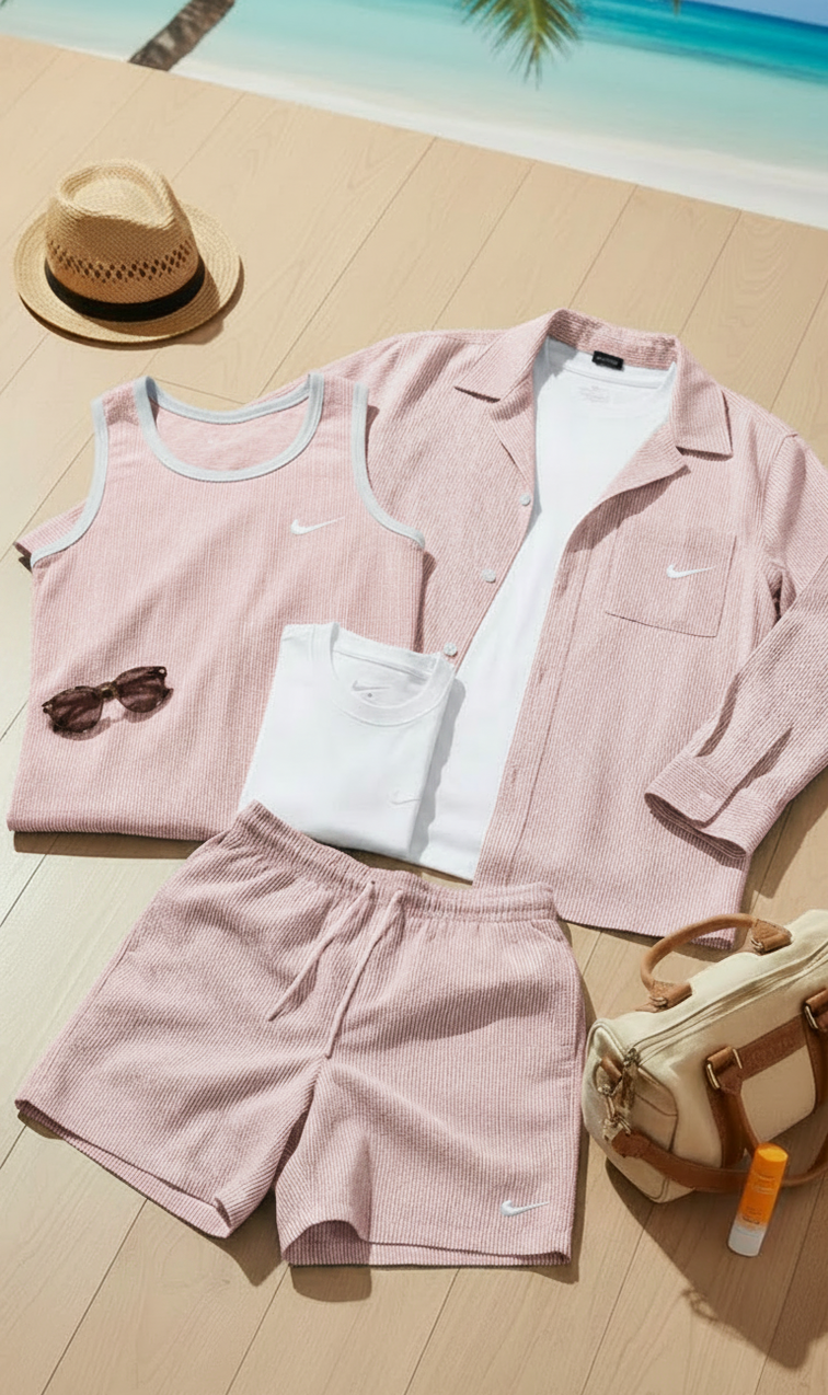Urban Comfort Four-Piece Outfit Set