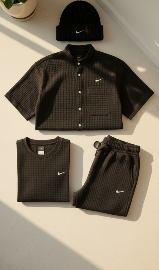 Classic Waffle Weave 4-Piece Set