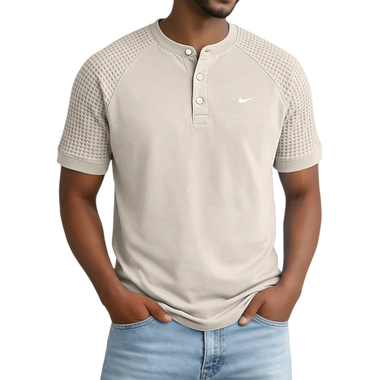 Everyday Waffle Henley Shirt