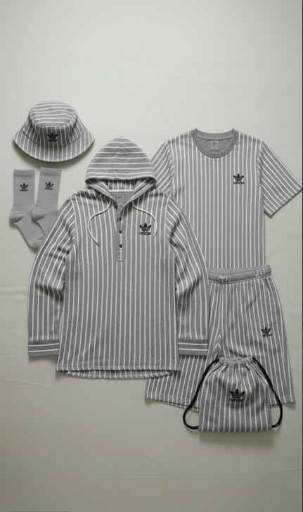 Urban Ease Striped Everyday Set
