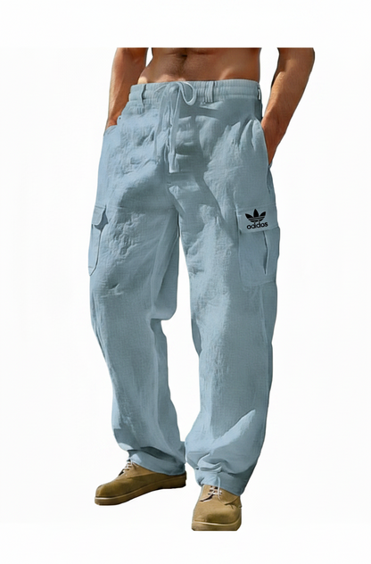 Everyday Cargo Comfort Linen Pants