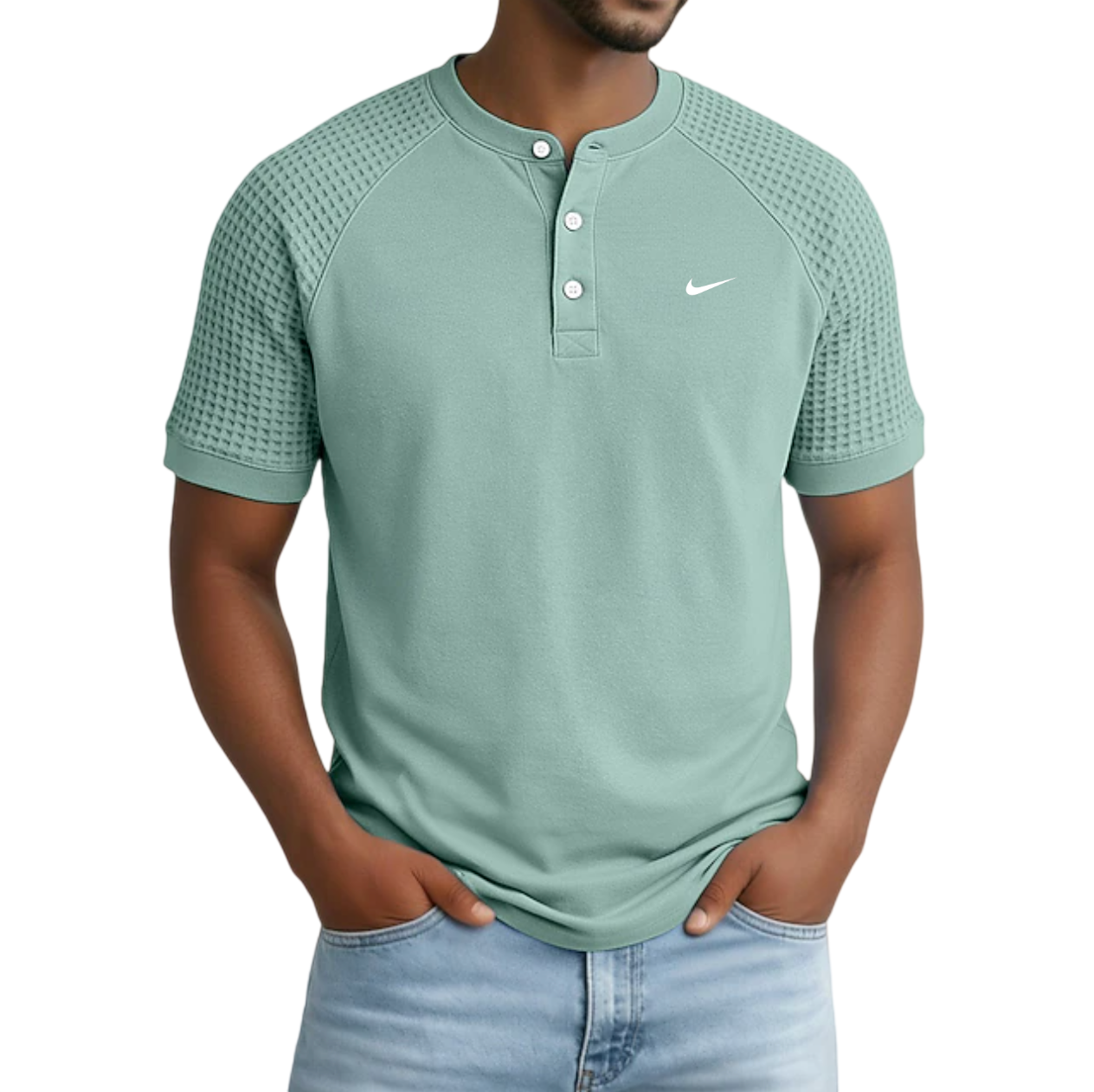 Everyday Waffle Henley Shirt
