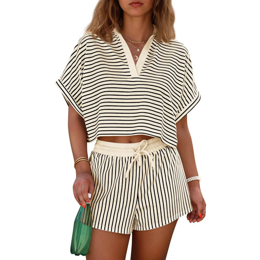Striped Summer Lounge Set