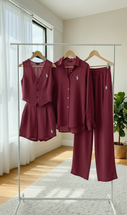 Urban Cotton-Linen Relax Set