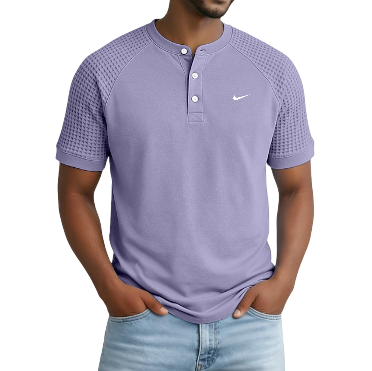 Everyday Waffle Henley Shirt