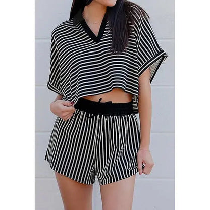 Striped Summer Lounge Set